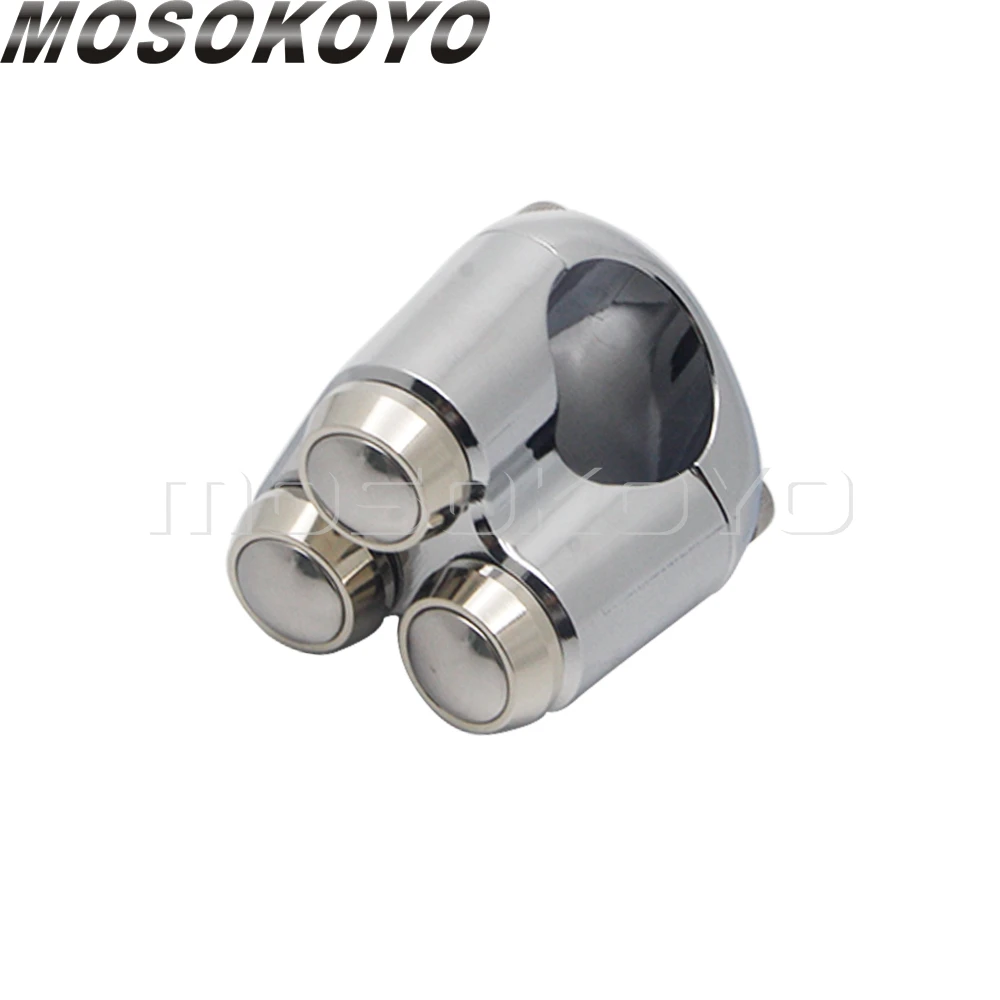 3&4 Buttons Motorcycle Switch 22mm 25mm Handle Controller Switches M-Unit Lights Starter Horn Universal 7/8" 1" Handlebar Switch