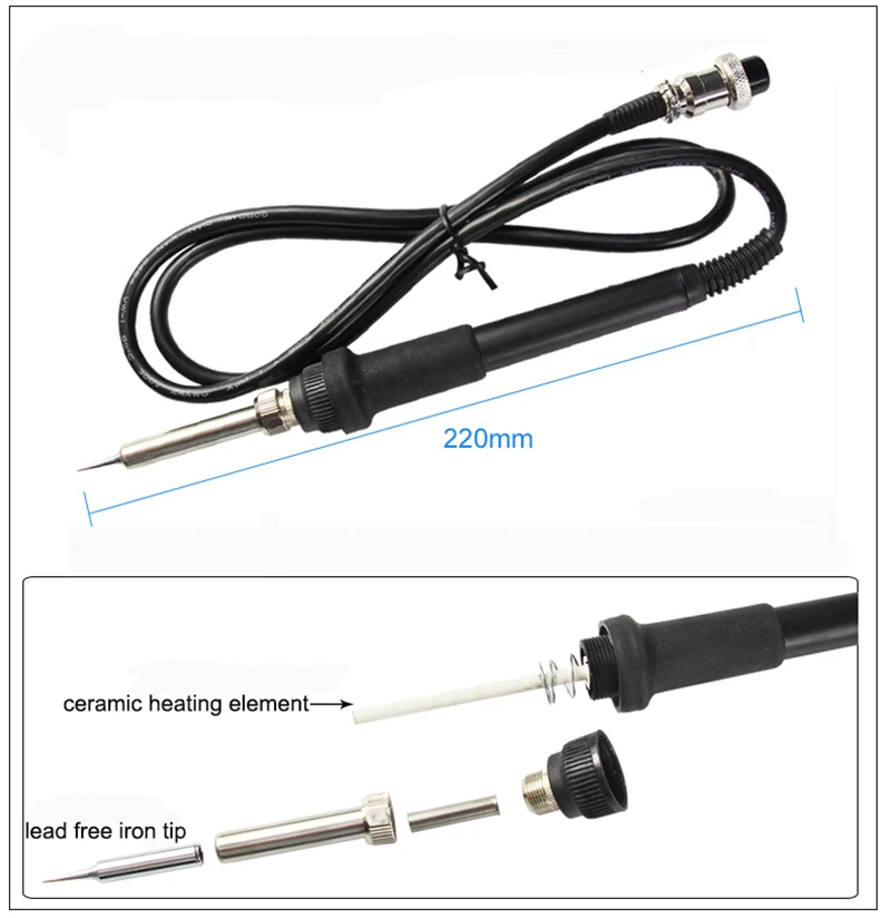 GORDAK 936 Soldering Iron Handle for 936A, 938A, 952, 968, 863, 868, 868A 868D 902 series soldering station