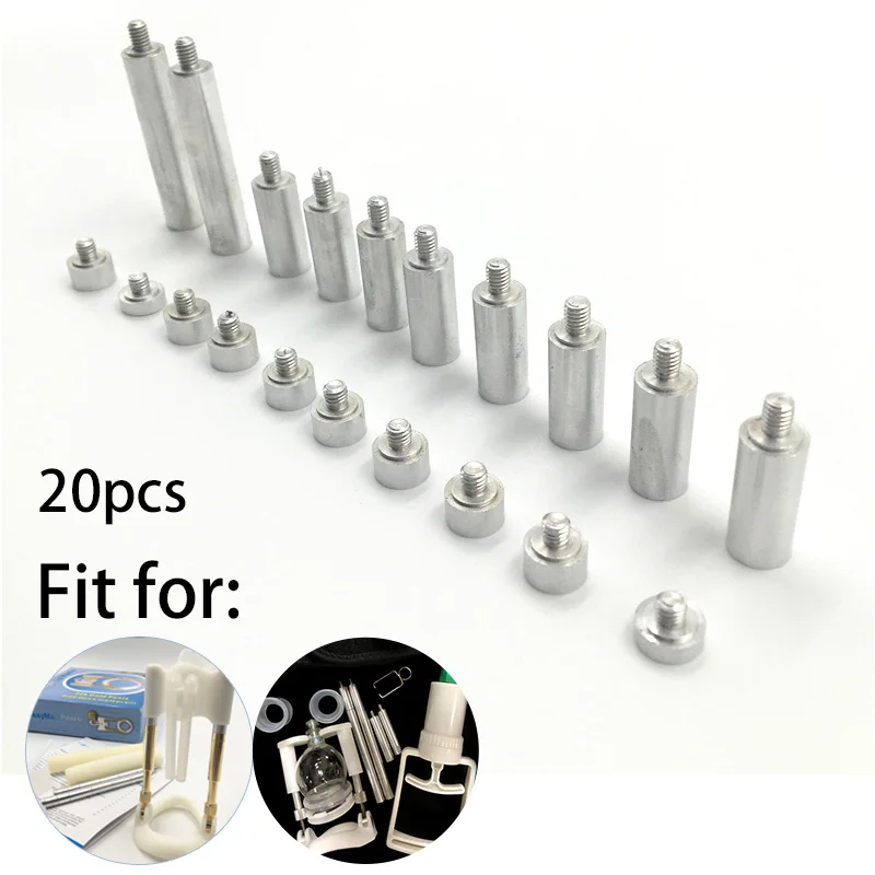 12pcs Metal Screw Rods Kits part Accessories Hydro Upgrade Penis Enlargement for Our EasyMax & Size Master  Device