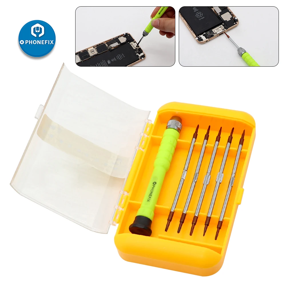 11 in 1 Screwdriver Bit Magnetic Driver Kit Precision Screwdriver Hand Tools for iPhone Camera Watch Tablet PC Repair Tool Kit