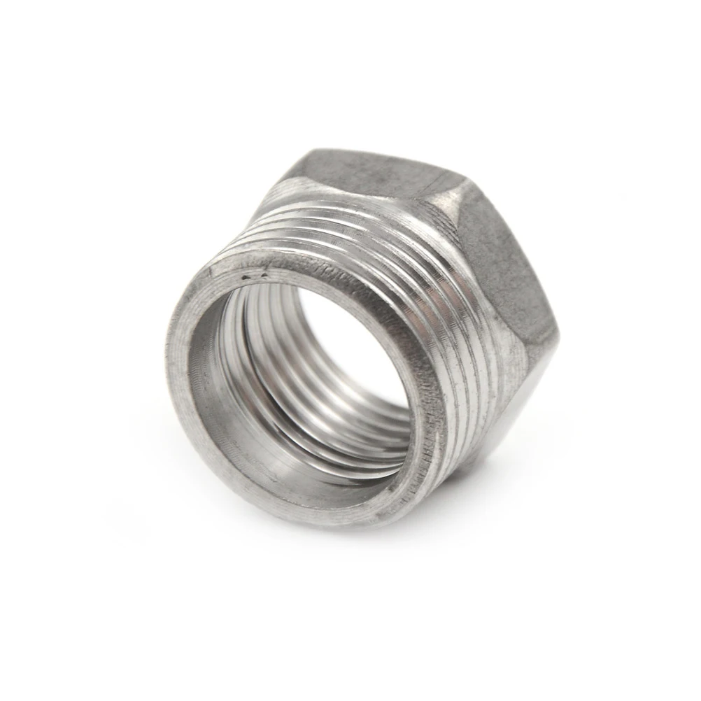 1Pc 3/4 "Man X 1/2" Rvs Binnendraad Reducer Bus Montage Ss 304 Npt