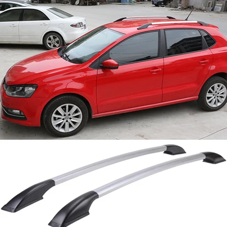 Car Roof rack Luggage Carrier bar Car Accessories For VW Volkswagen Polo hatchback 2011 2012 2013 2014 2015