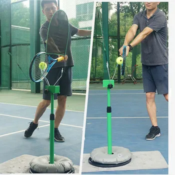 Entrenador de giro de tenis profesional, máquina ajustable, accesorios de pelota, herramienta de entrenamiento, instrutor de actiones de servicio de rebanadas Topspin