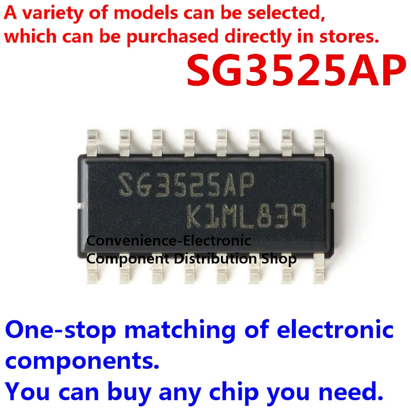 

5PCS/PACK SG3525A SG3525AP SMD SG3525AP013TR SOIC-16 voltage mode PWM controller