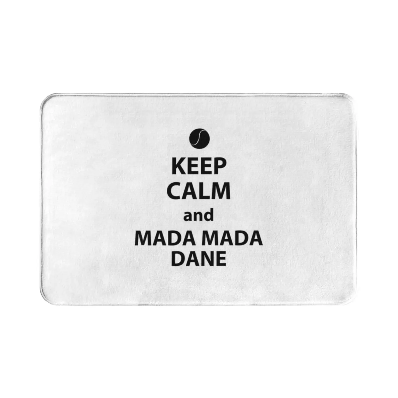 Keep Calm And Mada Mada Dane Carpet Mat Rug Cushion Soft Keep Calm Mada Dane Anime Japanese Lot Learn Prince Tennis