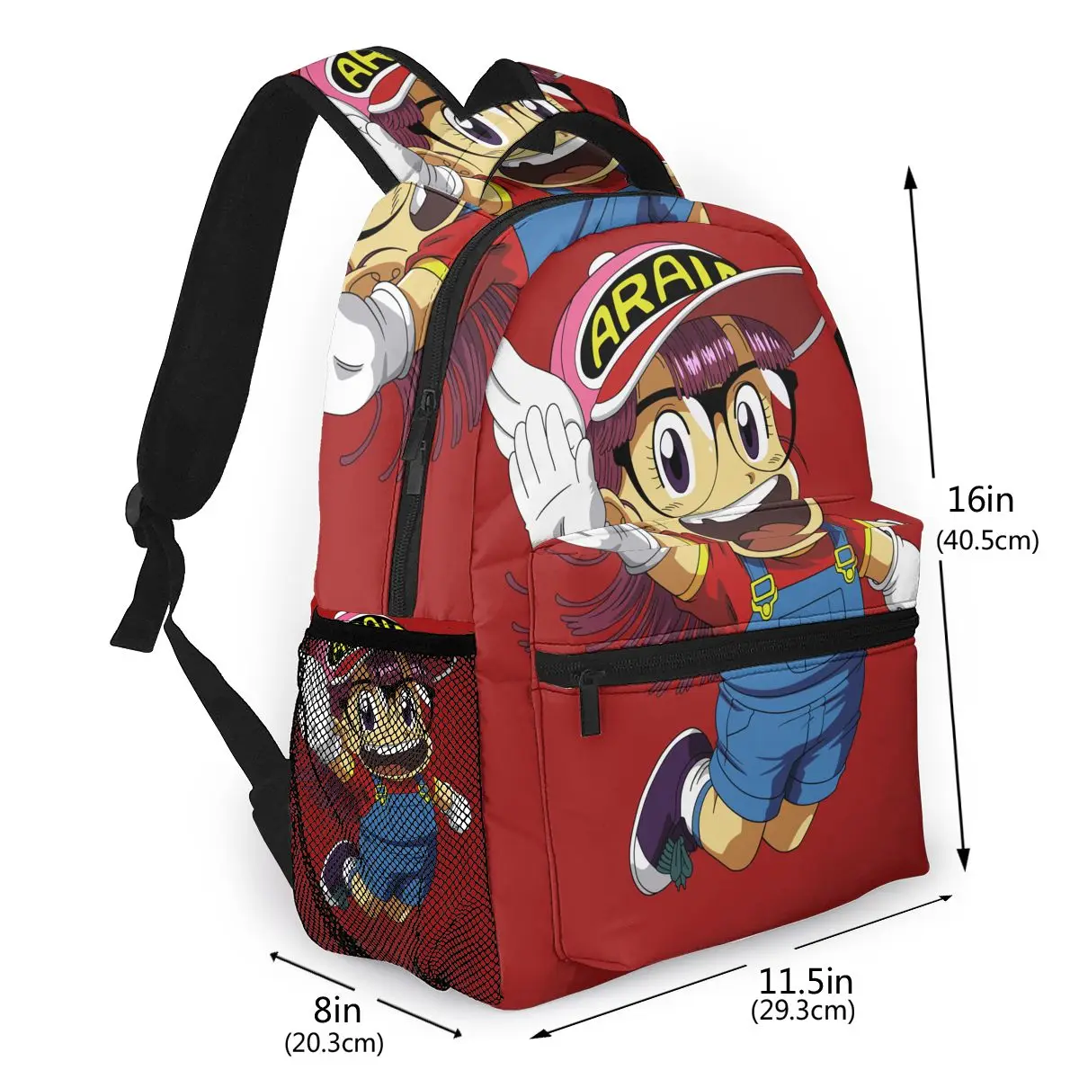 Dr. Slump Arale Backpack for Girls Boys Travel RucksackBackpacks for Teenage school bag