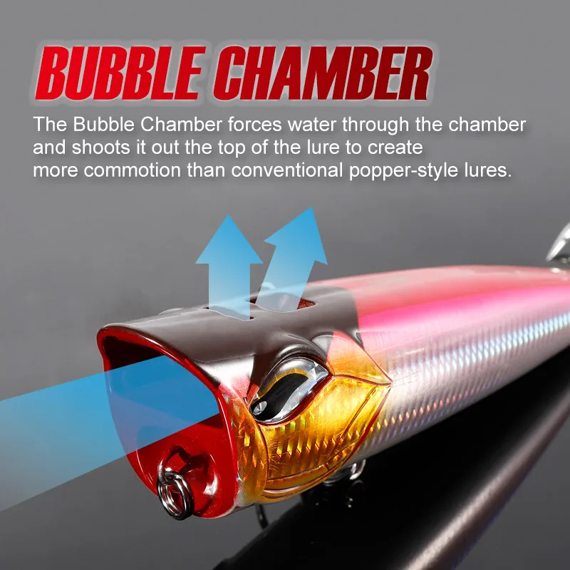 Popper NOEBY GT Wobbler atún – Señuelo Marino