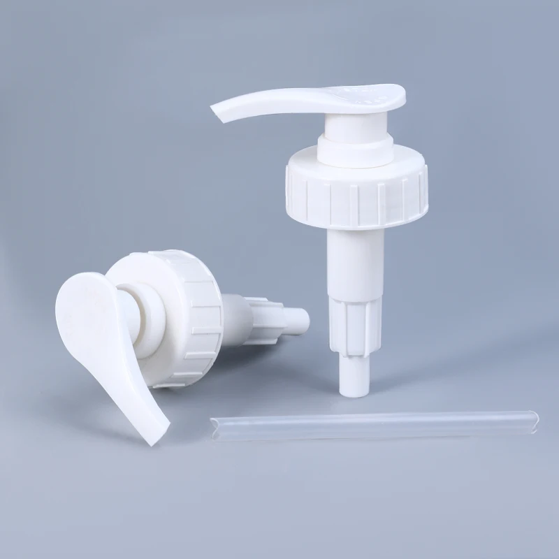 42/410 Plastic Pump with Tube Thicken Shampoo Facial Cleanser Shower Gel Pump Tool 1PCS