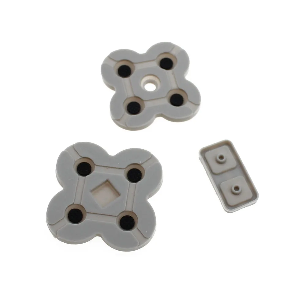 Przewodzący przycisk gumowy silikonowy podkładka dpad RL LR L R lewego prawego klawiatury do naprawy gier NDSL/DSL/Nintendo DS Lite