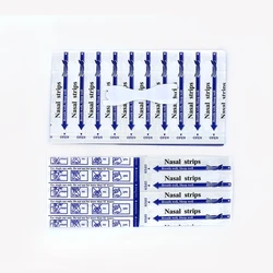 500pcs/lot Transparent Nasal Strips  (66x19mm) High Quality Large Nose Plaster Stop Snoring Congestion Anti-Snore Sticker