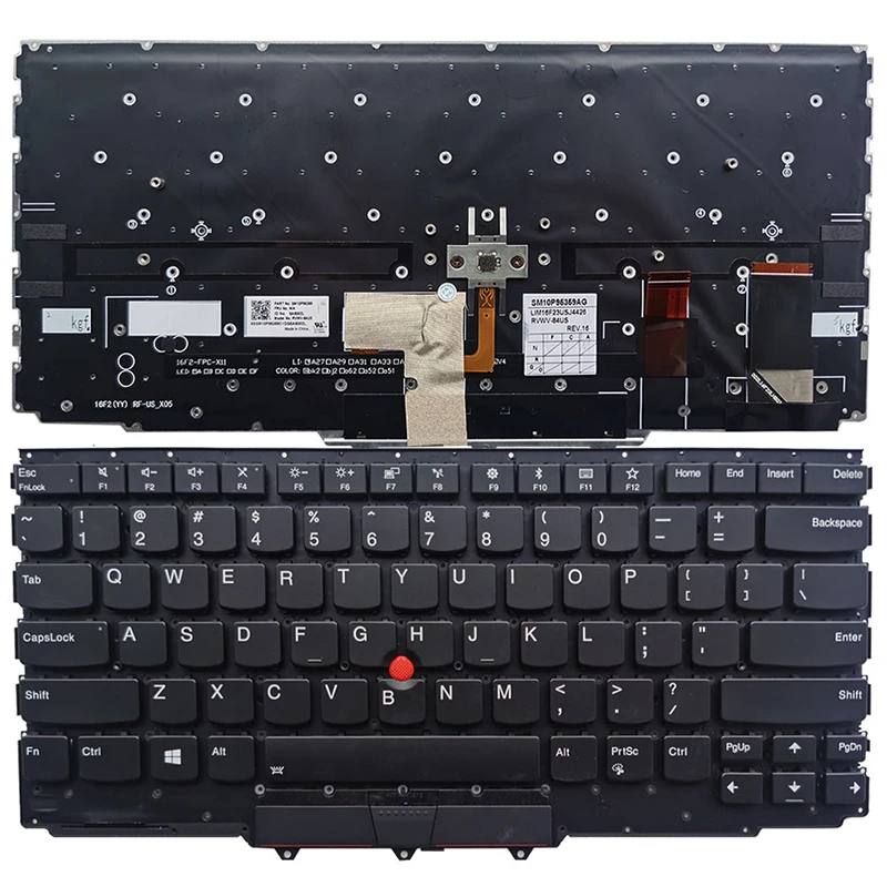 

NEW US Laptop keyboard for lenovo thinkpad x1 yoga 3rd gen (20LD/20LE/20LF/20LG) US keyboard backlight