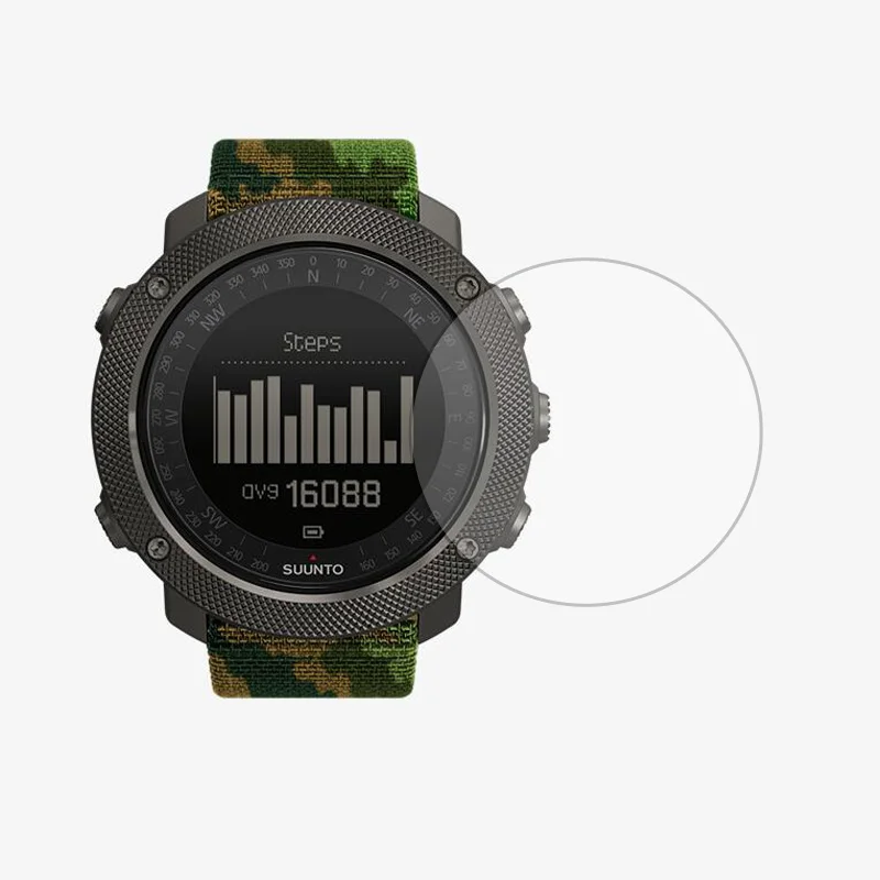 Tempered Glass Protective Film Clear Guard Protection For Suunto Traverse Alpha Watch Smartwatch Display Screen Protector Cover