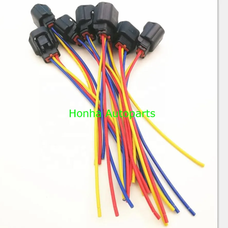 

10/20/50/100pcs 3 pin auto waterproof female 1.2 sensor plug connector MG641234-5 TPS Sensors 7283-8730-30 with 15cm 20AWG wire
