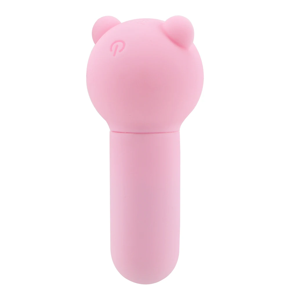 85mm Sexy Bear Vibrators For Women Nipple Clitoral Stimulator Vaginal Anal Plug Dildos Female Masturbator Sex Toy Erotic Product