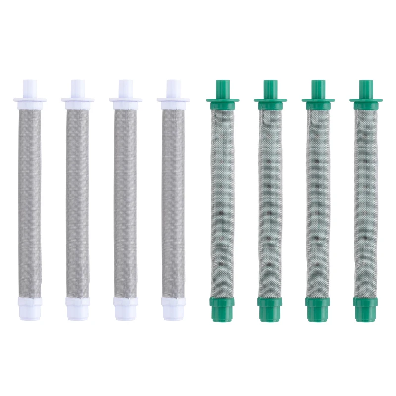 RONGPENG 2/10pcs Professional Airless Paint Gun Filter 60/100 Mesh Airless Gun Sprayer Parts Factory Sale For 818C 821