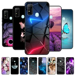 For TCL 20 SE Case Soft Silicone Phone Back Cover For TCL 20 SE TCL20SE TCL20 20SE Cases Coque for TCL 20SE  Fundas bumper Shell