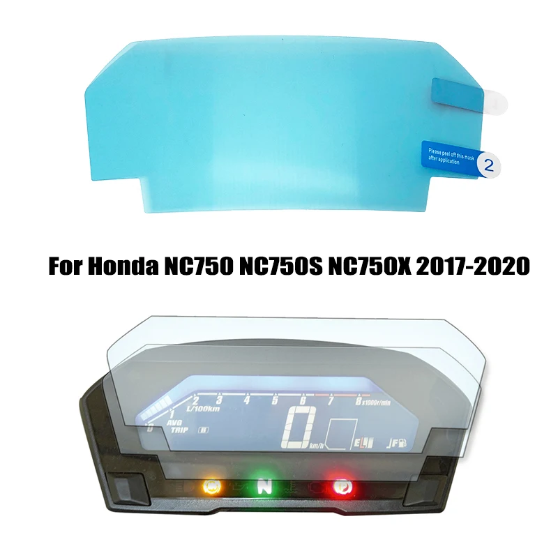 

NC750X Cluster Scratch Screen Protection Film Dashboard Screen Protector For Honda NC 750X NC750 X 2016 2017 2018 2019 2020