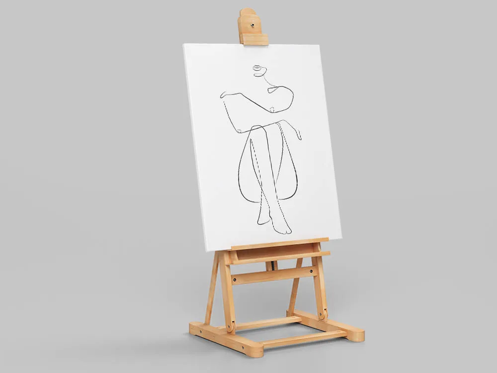 رسم خط واحد للسيدات، طباعة شخصية أنثى، لوحة فنية جدارية لجسم المرأة، فن عاري قابل للطباعة، ملصق تجريدي، السيد، e wall deouette، anlis #3