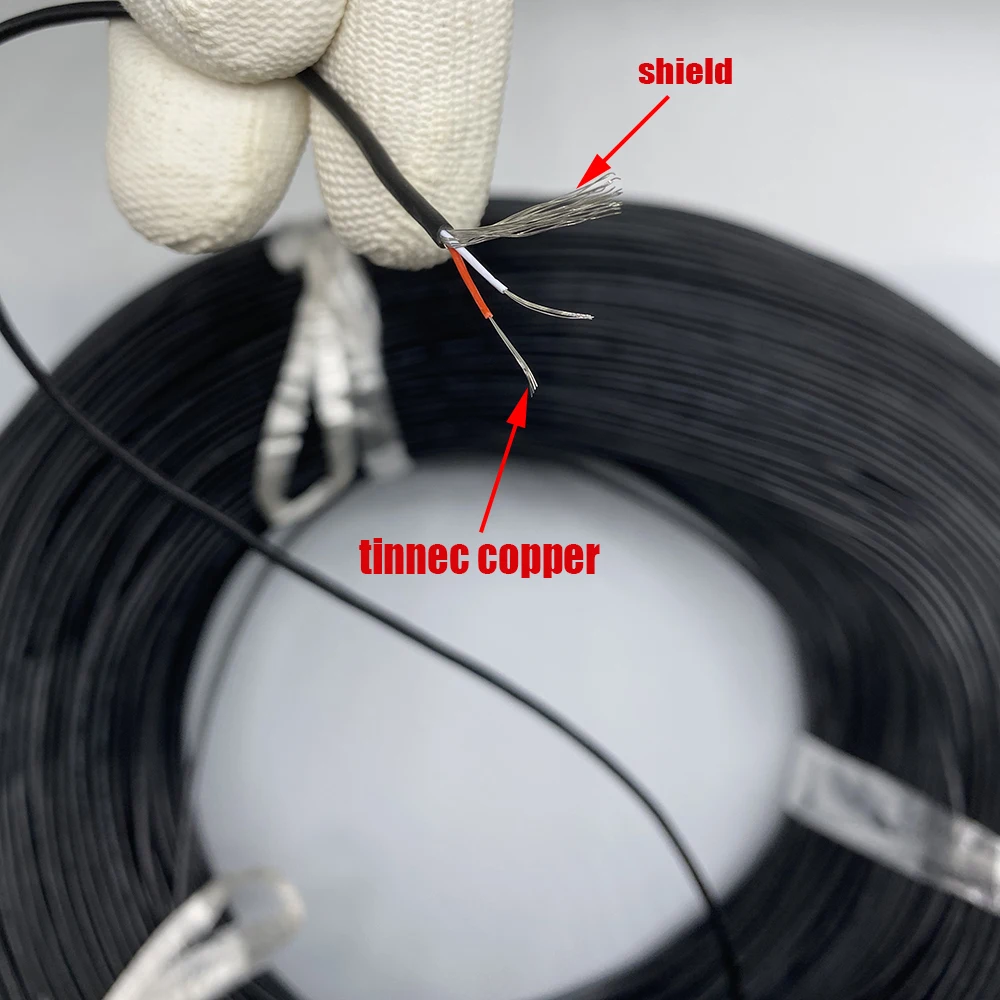 Cavi di segnale 32awg cena a 2 conduttori cavo schermato sottile cavo di controllo schermato morbido stagnato ritardante di fiamma ecologico