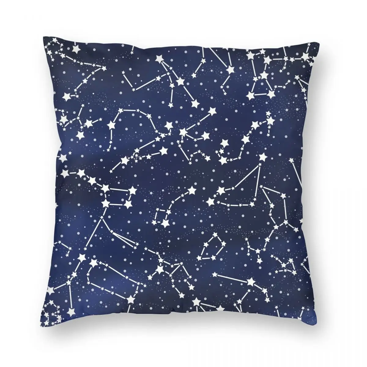 

Vintage Outer Space Constellation Map Pillowcase Polyester Linen Velvet Printed Zip Decor Pillow Case Sofa Seater Cushion Cover