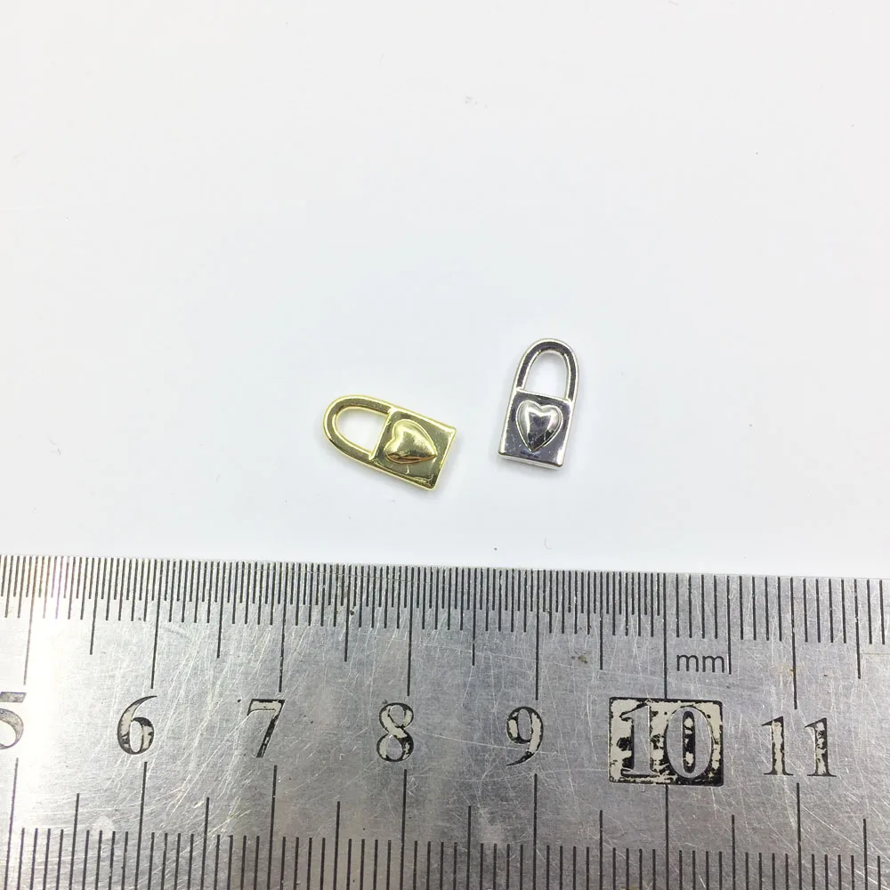 Eruifa – breloques en forme de cœur pour collier, boucle d'oreille, bracelet, bijoux, fait à la main, 2 couleurs, 5x10mm, 20 pièces, vente en gros