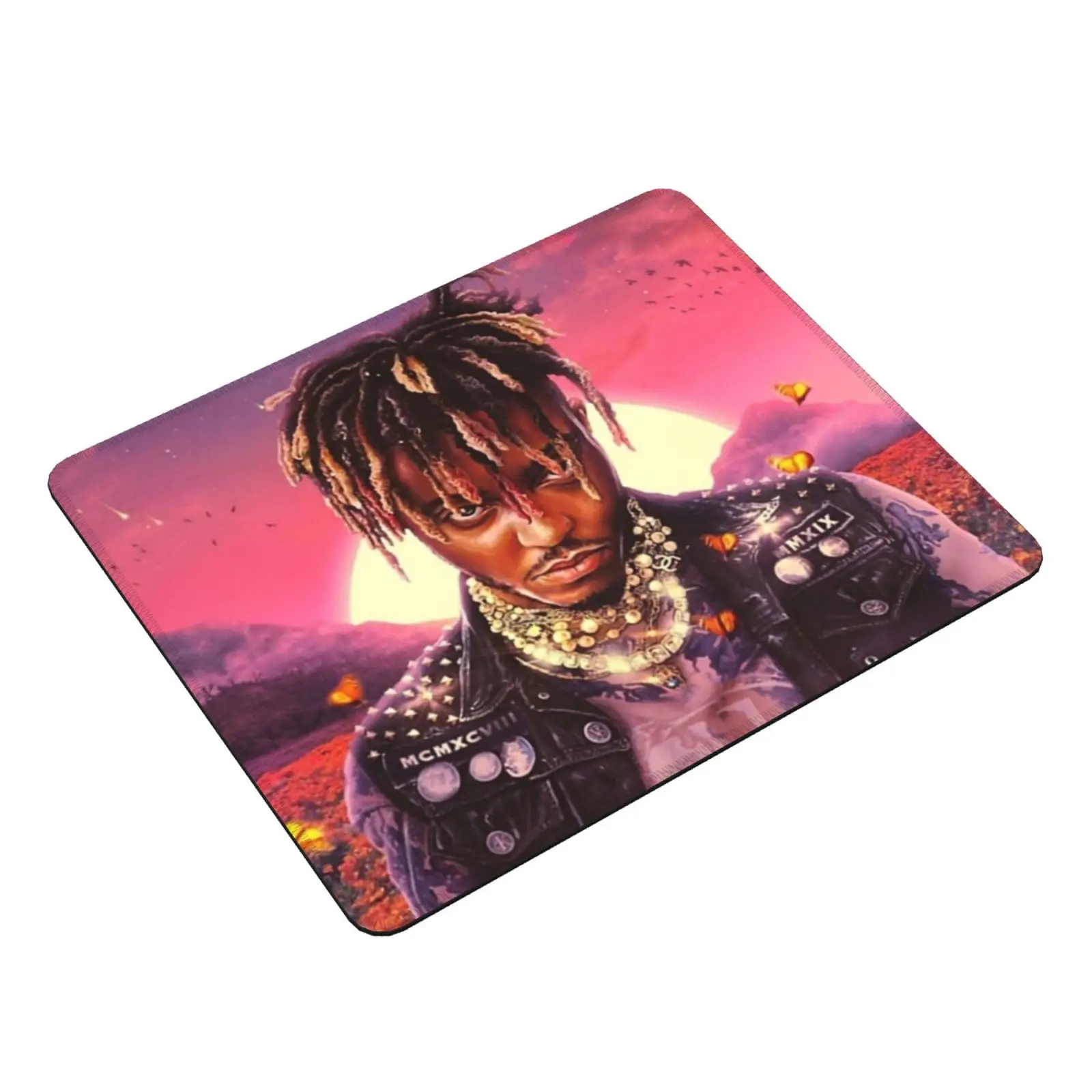 Legend Never Mouse Pad DIY Print Music Rap Xxx Tentacion Tren 999 cubierta álbum Juice Wrld