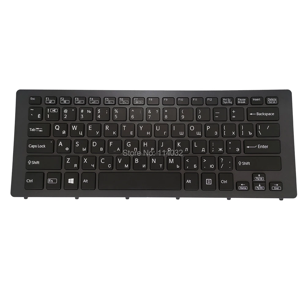 Replacement keyboards SVF15N Backlight keyboard for Sony Vaio SVF 15N SVF15N17CXB RU Russian black with frame 149264961RU sale