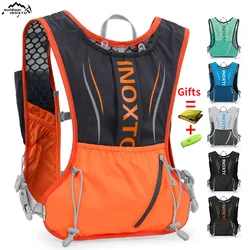 INOXTO Mochila deportiva para hombre y mujer, chaleco hidratante para maratón, adecuado para compartir, ciclismo, senderismo y deportes acuáticos