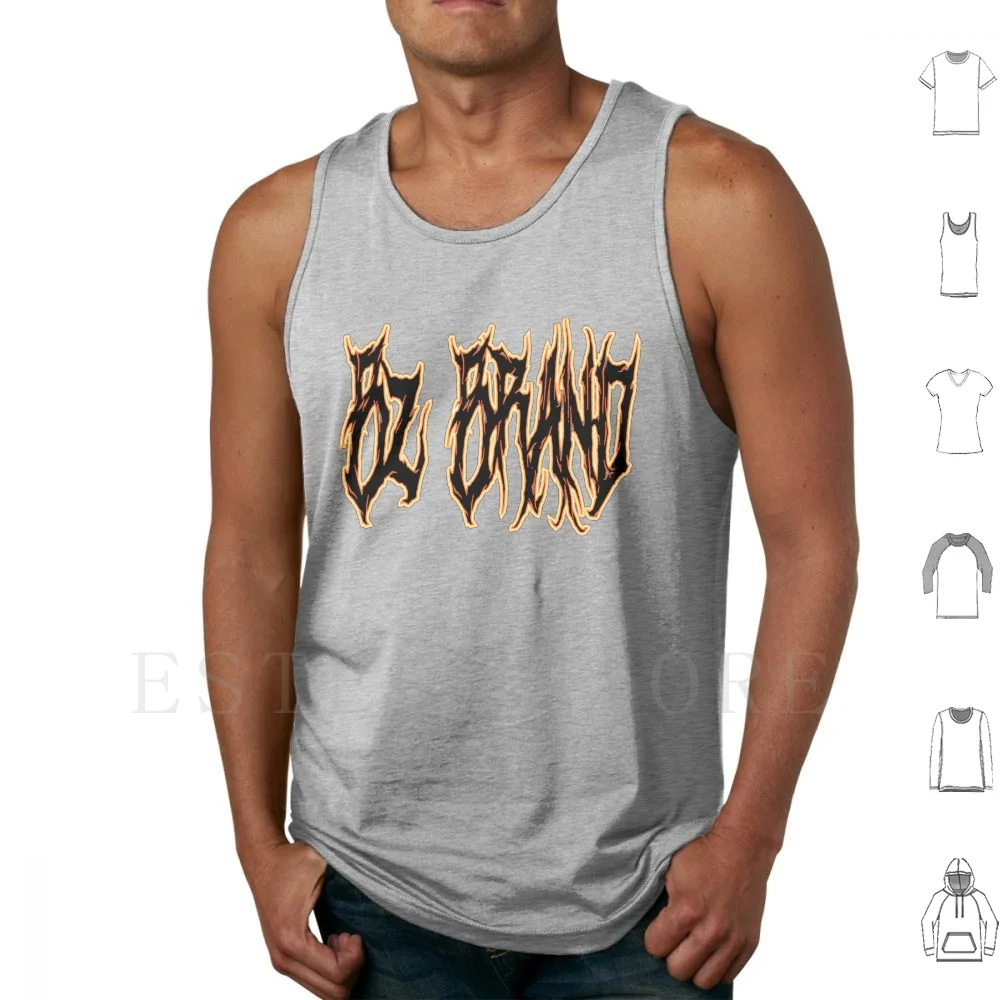 

Tiger Bz Tank Tops Vest Sleeveless Tiger King Bz 2020 Tiger King Orange Black Tigers Big Cats Brand Logo