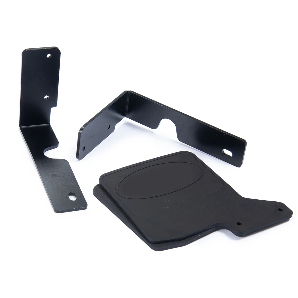 AXSPEED Rubber Mud Flaps Front Rear Fenders with Mounting Base for 1/10 RC Crawler Car TRX4 Trx-4 Upgrade Parts