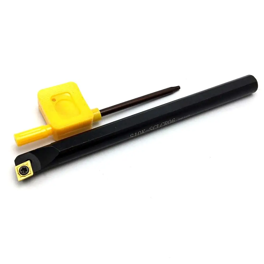 S10K-SCLCR06 S10K-SCLCL06 95 gradi spirale strumento di tornitura bar noioso strumento esterno 10 pz CCMT060204 tornitura inserire tornio parti troppo