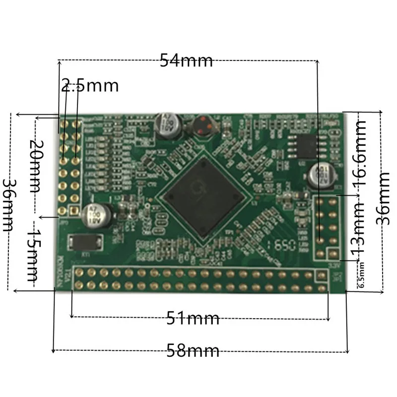 5 Cổng 100M Và Gigabit Bo Mạch Chủ Hỗ Trợ Tùy Chỉnh Lỗ Vít Vị Trí Mạng PBC Nhà Máy Sản Xuất Trực Tiếp Thiết Kế