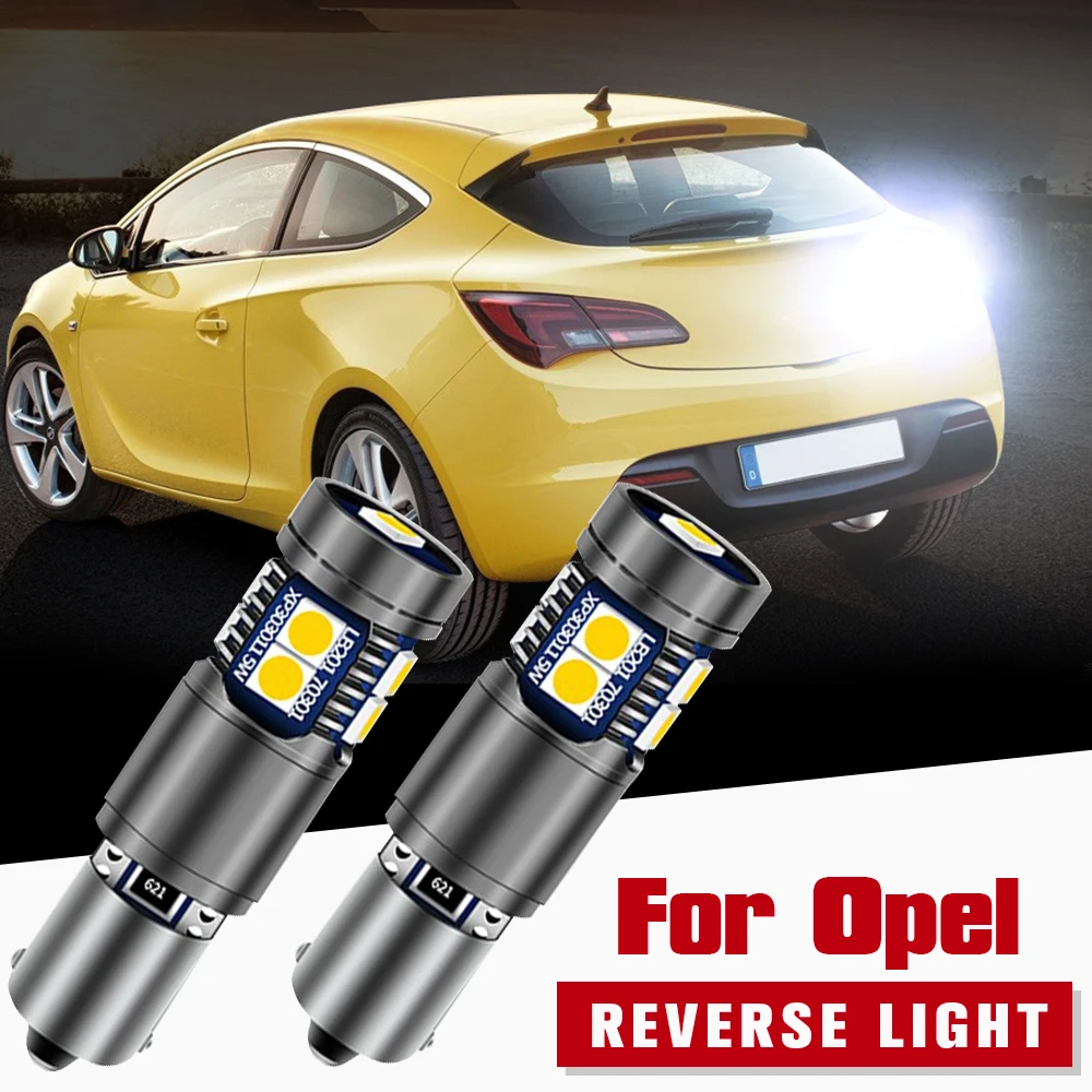 

2pcs LED Reverse Light Blub Backup Lamp H21W BAY9S 64136 Canbus No Error For Opel Astra J 2009 2010 2011 2012 2013 2014 2015