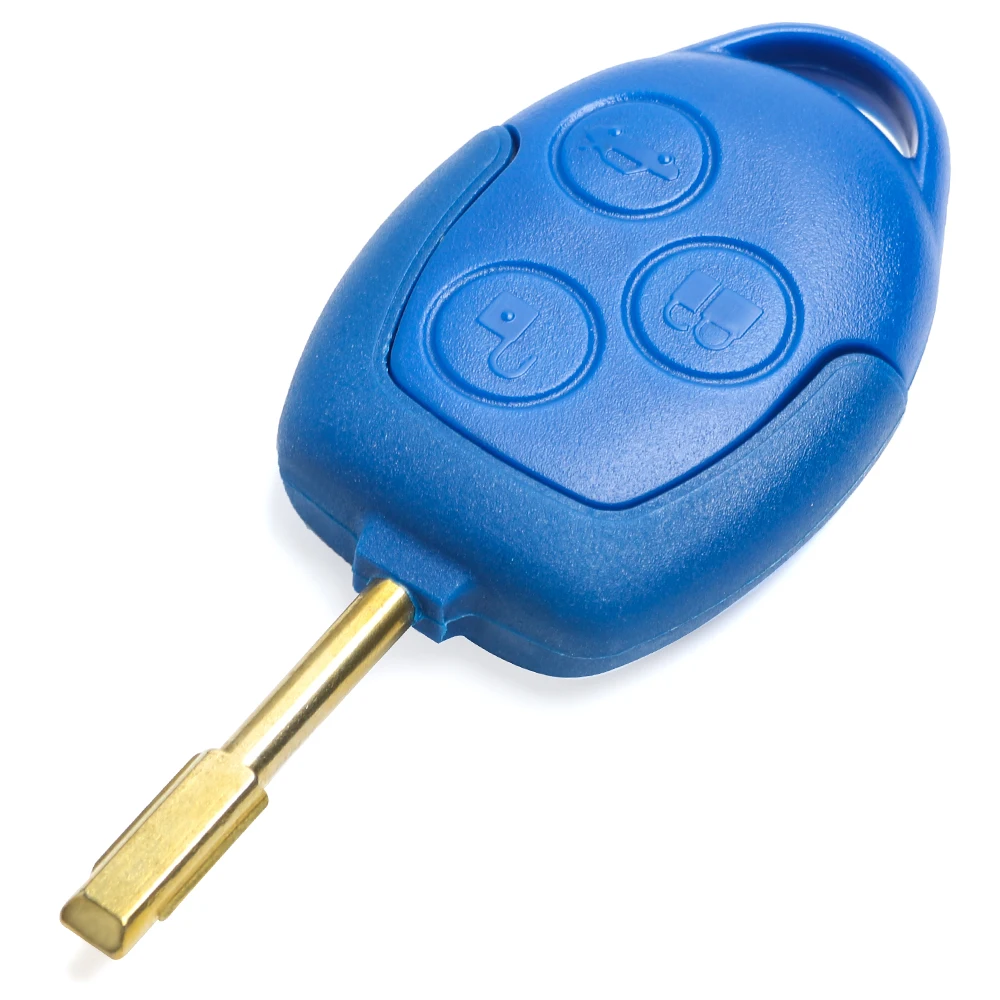 DIYKEY-mando a distancia para coche, dispositivo con Chip 4D63 inteligente, 2006 MHz, 6C1T15K601AG 6CIT15K601 para Ford Transit WM VM 2007 2008 2009