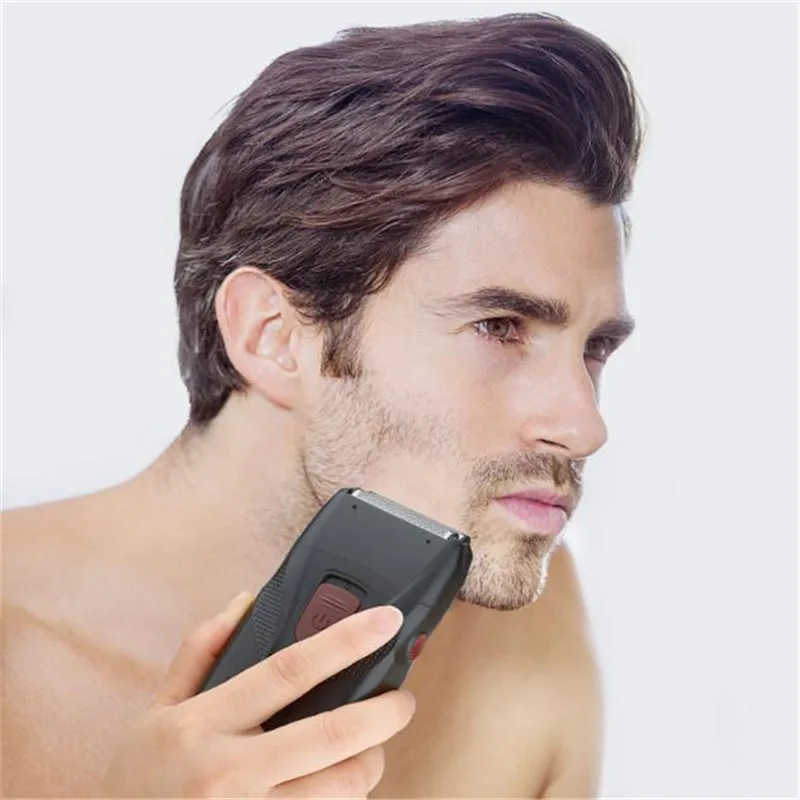 Portable Electric Beard Shaver Foil Blade Head Shaving Hair Cutting Machine Man Razor Personal Care Tool Face Shave Trimmer Cut