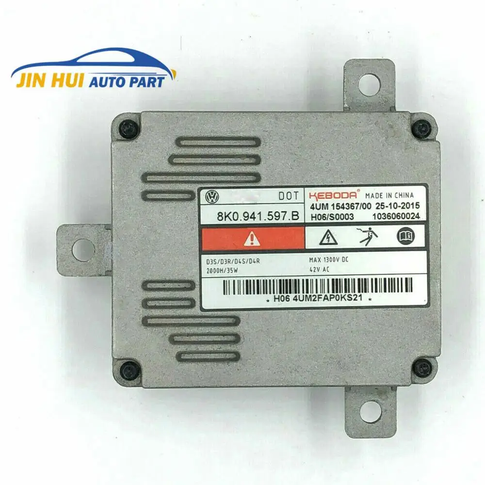 Genuine Part 8K0941597B D3S D3R D4S D4R Xenon HID Headlight Ballast 8K0.941.597.B for Golf Aud i A3 Q3 A4 A5 S5 A6 S6 N10721805