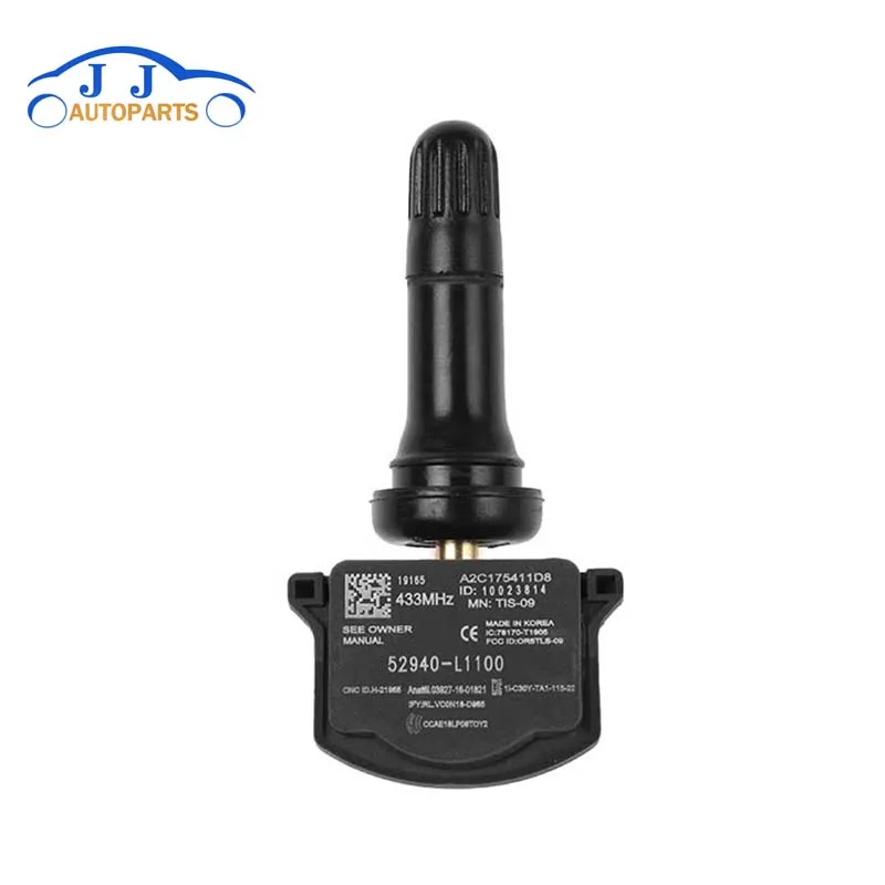 4 Pcs/Lot 52940-L1100 52940L1100 For 2019-2020 Hyundai Sonata DN8 KIA Seltos Car TPMS Tire Pressure Sensor Monitor 433MHz