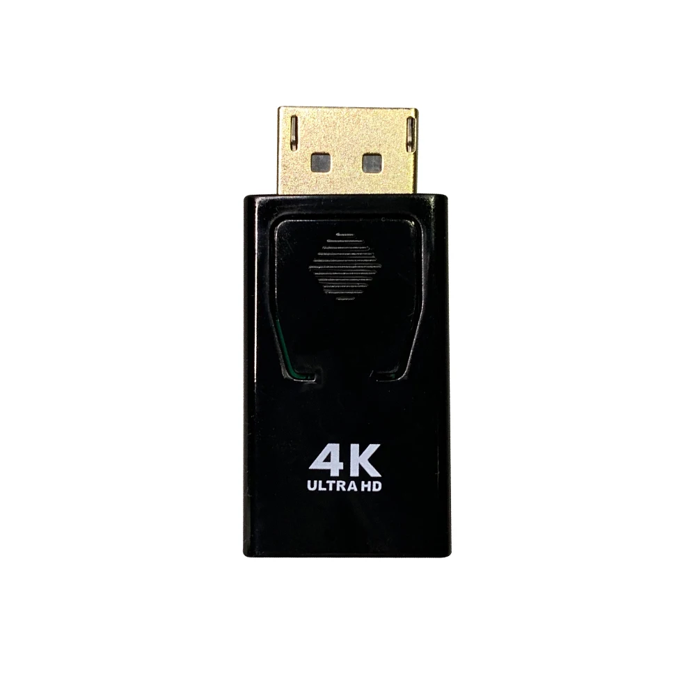 Adaptador DisplayPort compatible con 4K a HDMI, puerto de pantalla macho DP 1080P HDTV, convertidor hembra, Cable de Audio y vídeo para proyector de