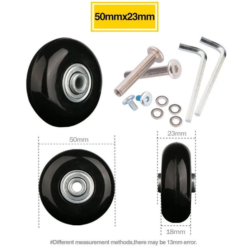 Trolley accessories, wheels, travel luggage, silent wheels, luggage wheels, repair, tires, PU wheels