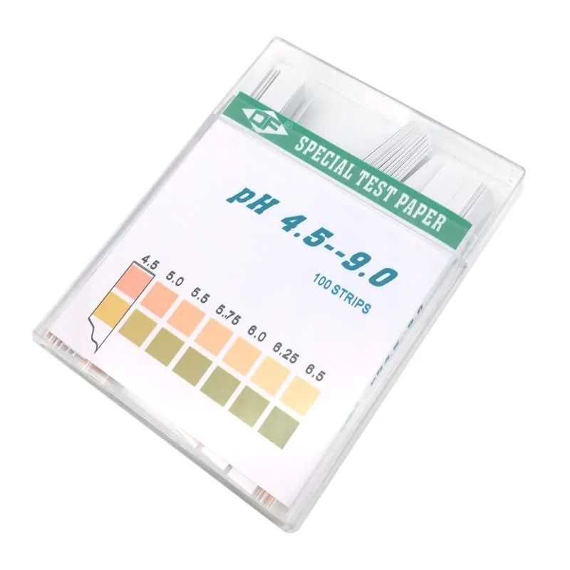 100pcs PH Test Strips Litmus Paper PH4.5-9.0 Alkaline Acid Test Paper for Water Saliva Urine Testing PH Test Meter