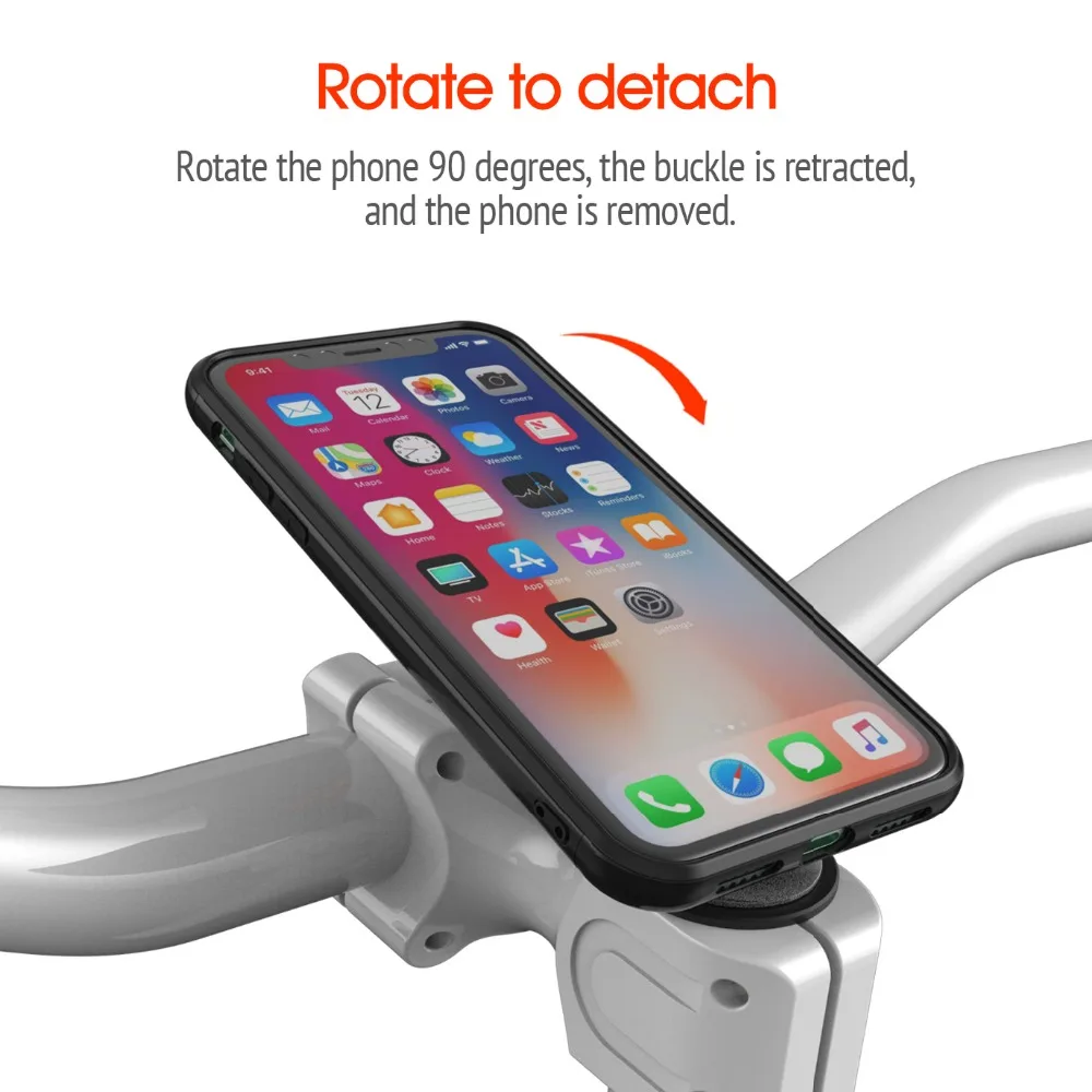 Fahrrad-Vorbau-Telefonhalterung, Mountainbike-Telefonhalter, universeller Aluminium-Lenker, Handy, Radfahren, MTB, schnelles Befestigen/Entnehmen – Detail 16