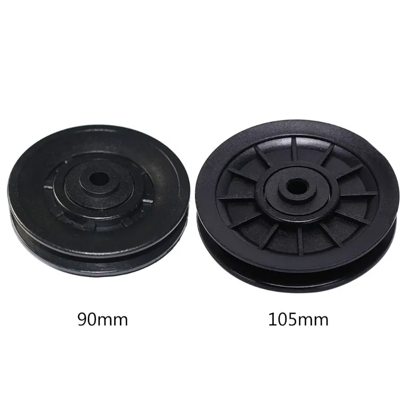 Durable Wearproof Nylon Bearing Pulley Wheel Cable Gym Fitness Equipment Accessories 90/105mm