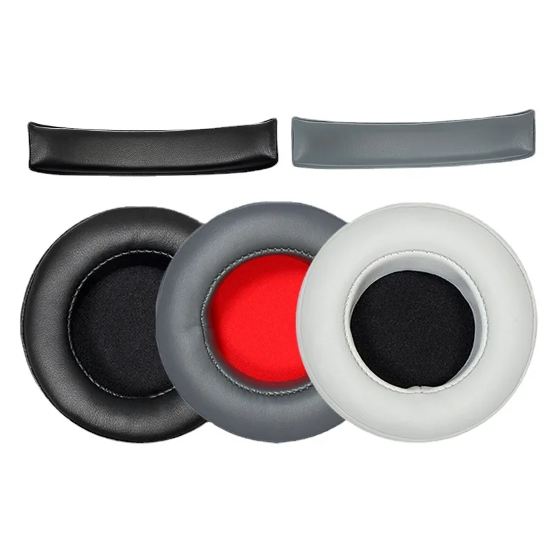 Leather Earpads Suitable for Motorola Headphone Cover Pulse Escape Wireless Bluetooth Head-mounted Earmuff Headset Sponge Cover