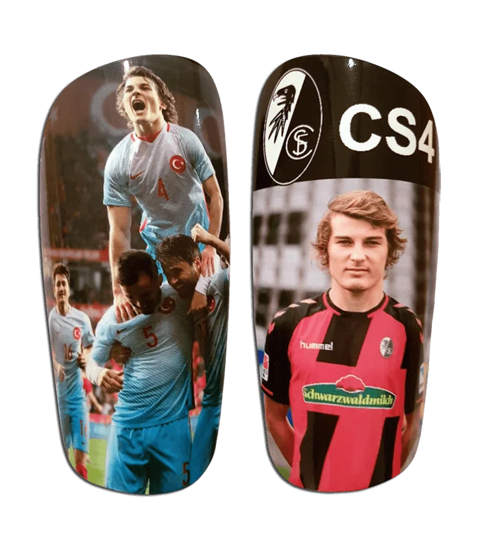 Drop ship 1 Pair Personalized Soccer Football Shin Guard Pads Professional Shields Legging Shinguards Sleeves Protective Gear