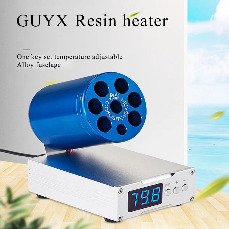Imagem -02 - Resina Aquecedor Composto com Display Resina Aquecedor Plug Opcional Dental
