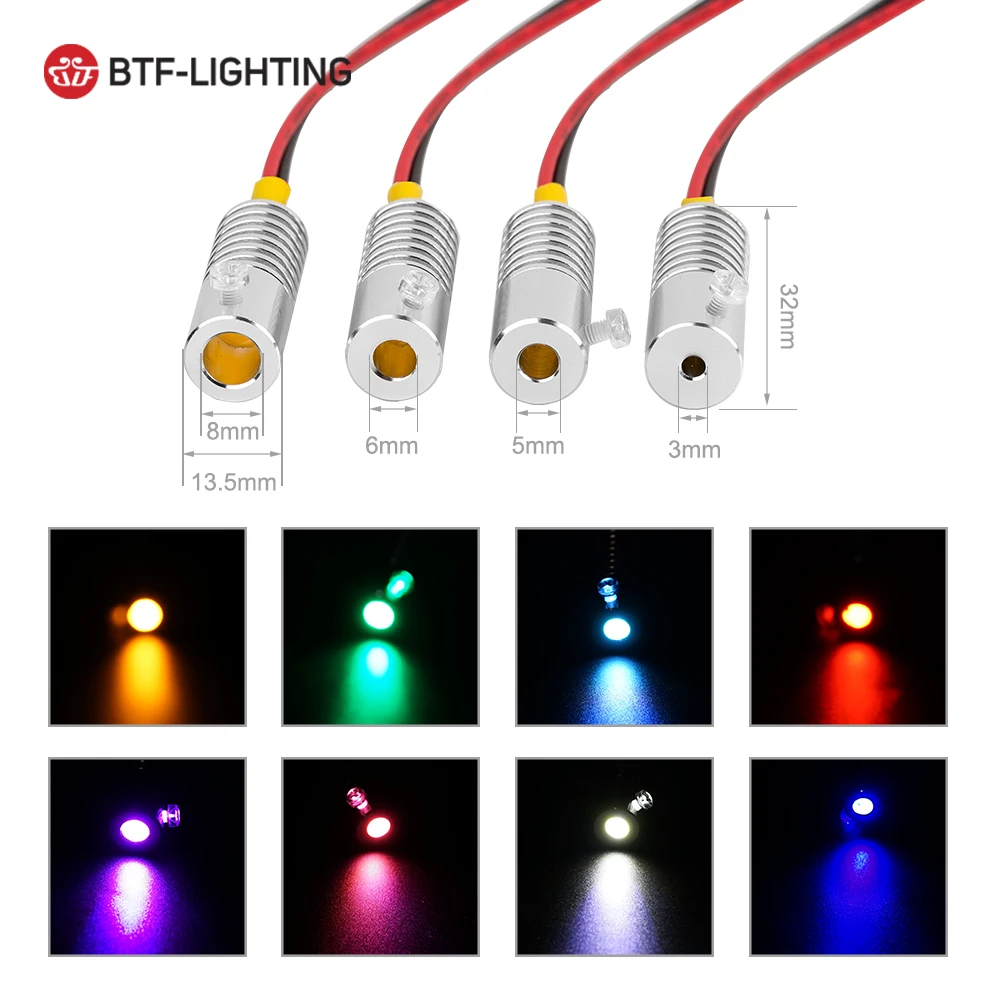 DC12V 1W Led Light Source 7 Colors LED Emitter Bulb with 5m Fiber Optic Cable Use for Car Home Side Glow Mini Illuminator Lamp