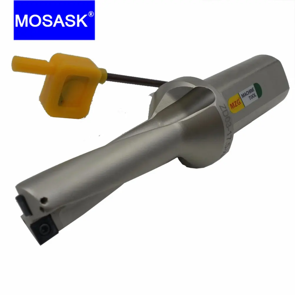 MOSASK D2 SP 40mm-50mm U Bits Drilling Carbide Insert Hole Machining Center Abandon Metal Tools Fast Drill