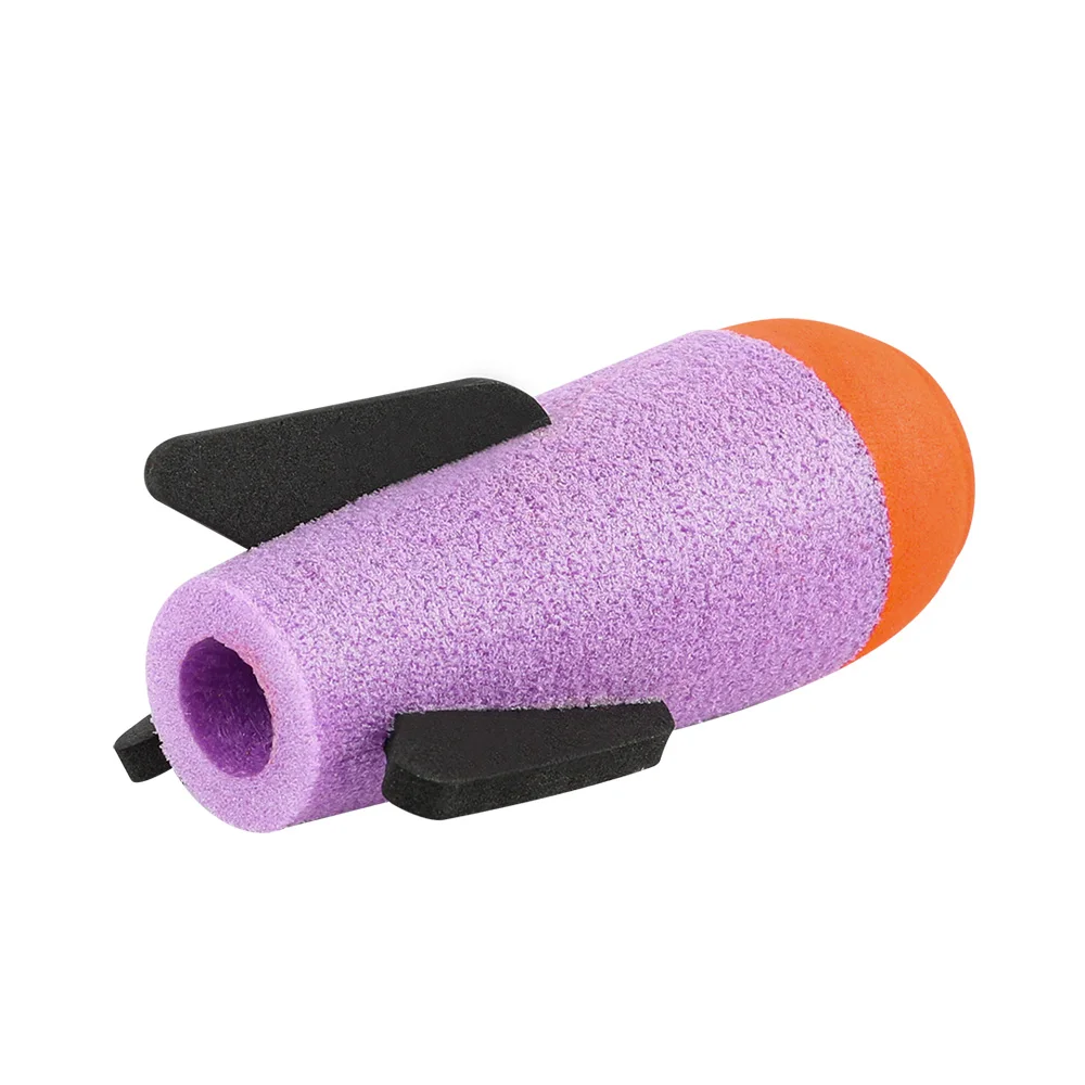 2Pcs Purple Missile For Nerf Soft Missile for NERF N-Strike Modulus Missile Blaster with Elite Missile for Kids Children Gift