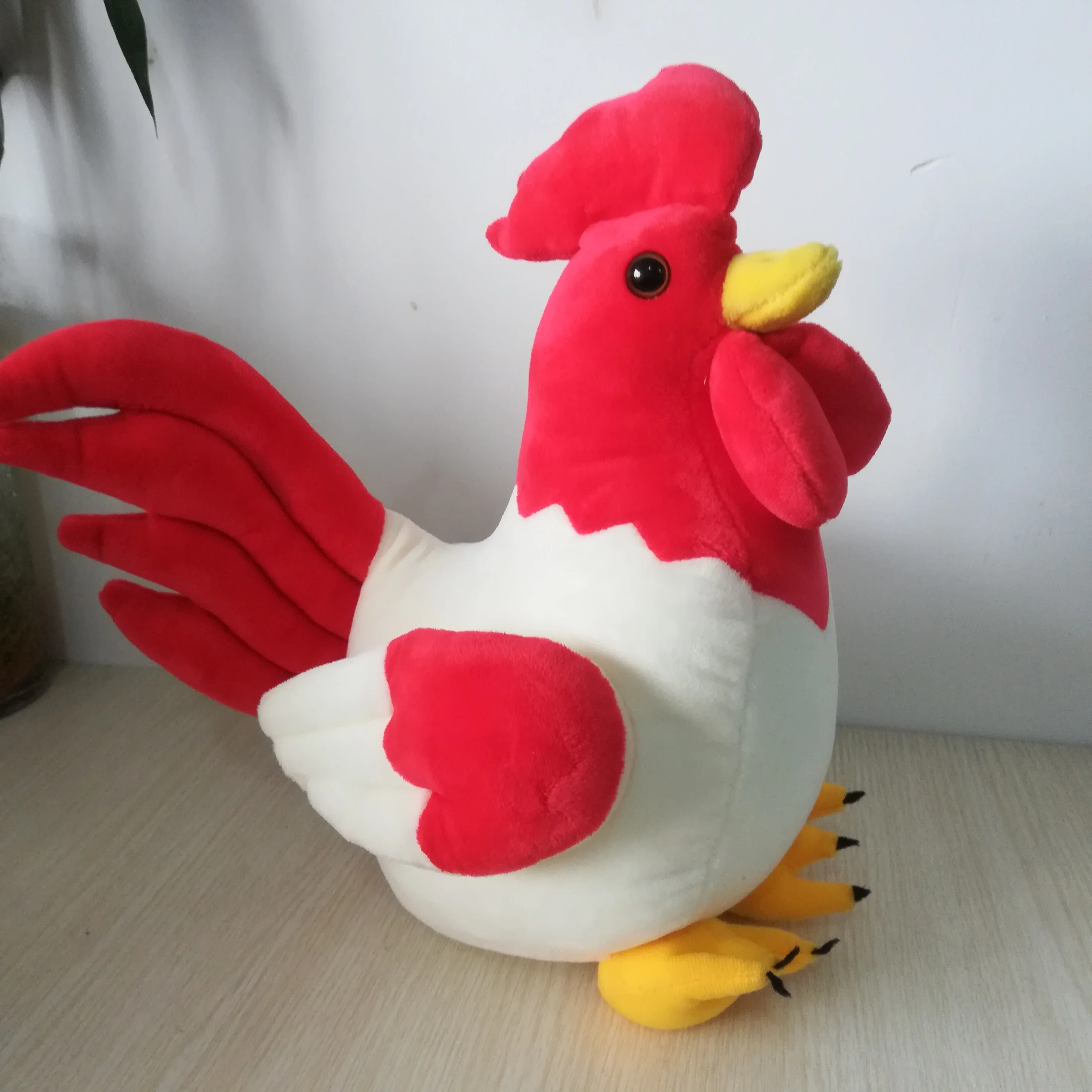 

new toy lovely cock plush toy red chick soft doll about 30x32cm,birthday gift b2964