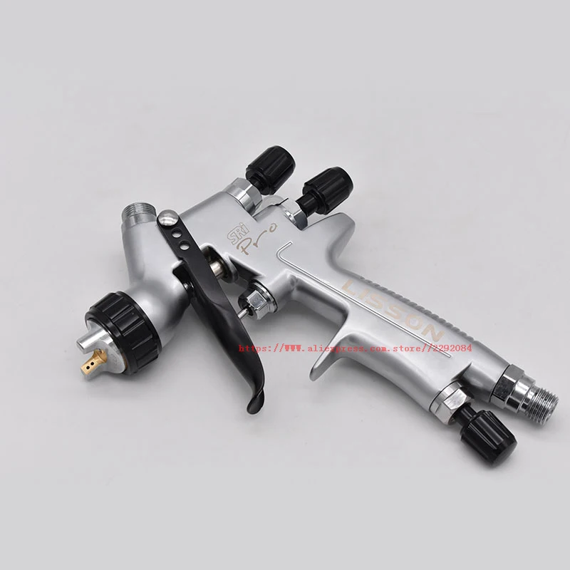 MINI88 Spray Gun SRi Pro 1.2mm Gravity Feed HVLP Paint Sprayer with 250ml cup Paint Gun Water Based Air Spray Gun Airbrush